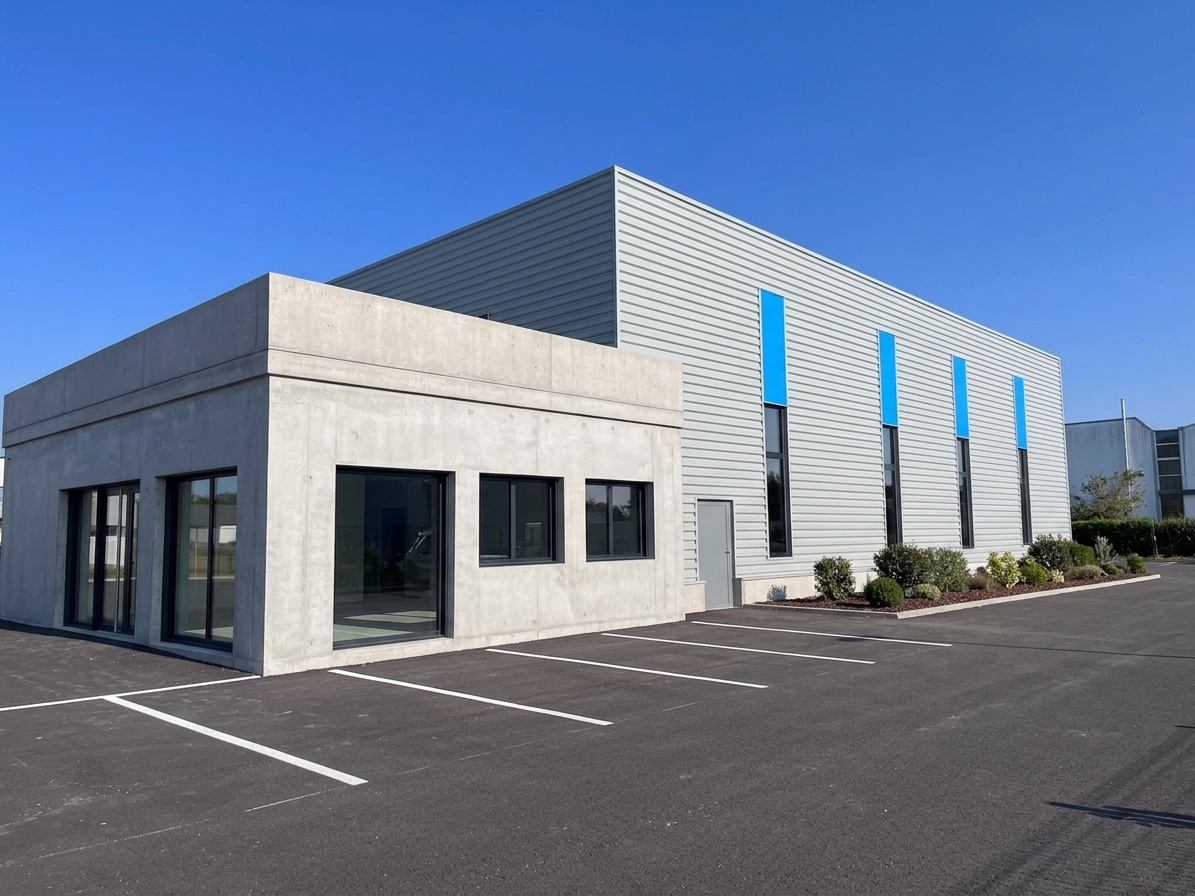 Vue intérieure des nouveaux locaux Ambulances Ferlin